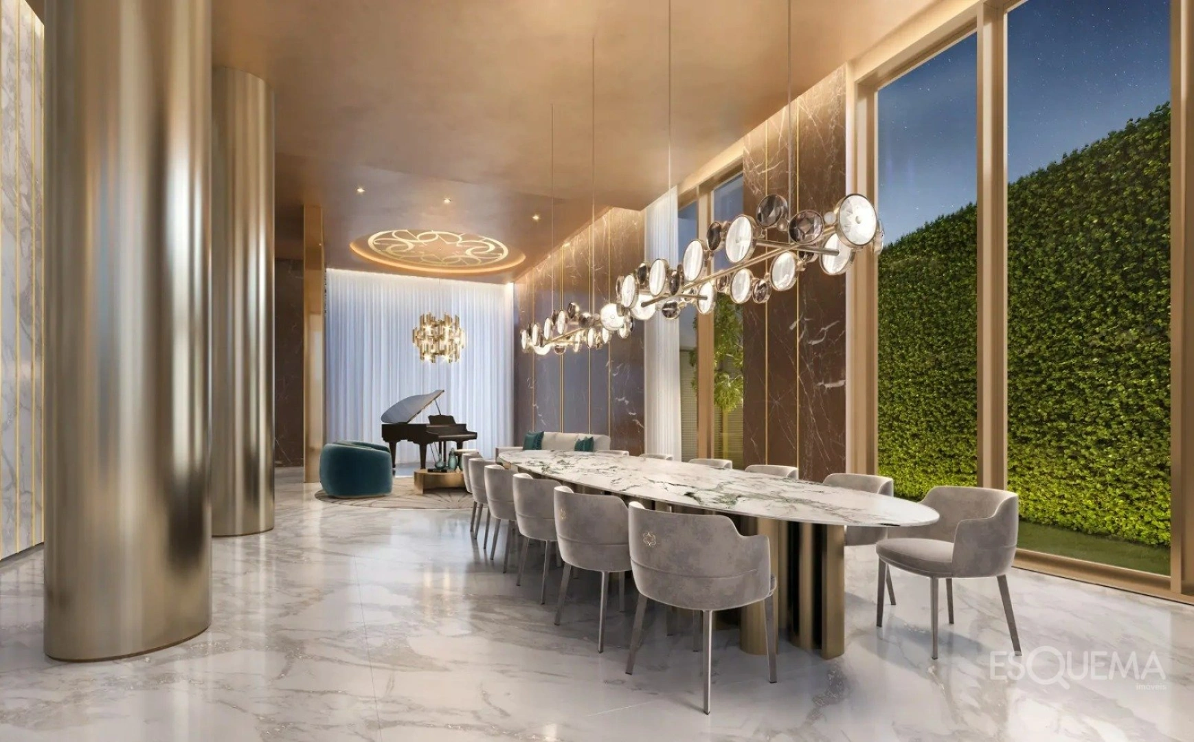 Apartamento de 360 m² com vista panorâmica em Moema - Imagem 13