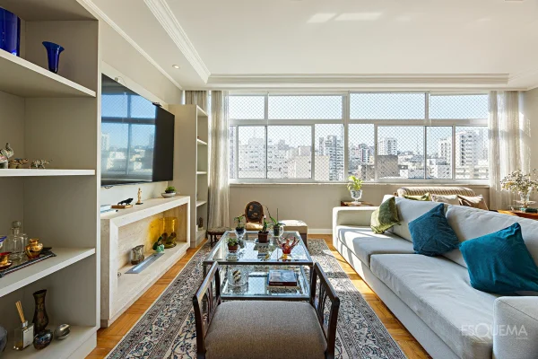 Apartamento reformado com vista livre no Jardim Paulista