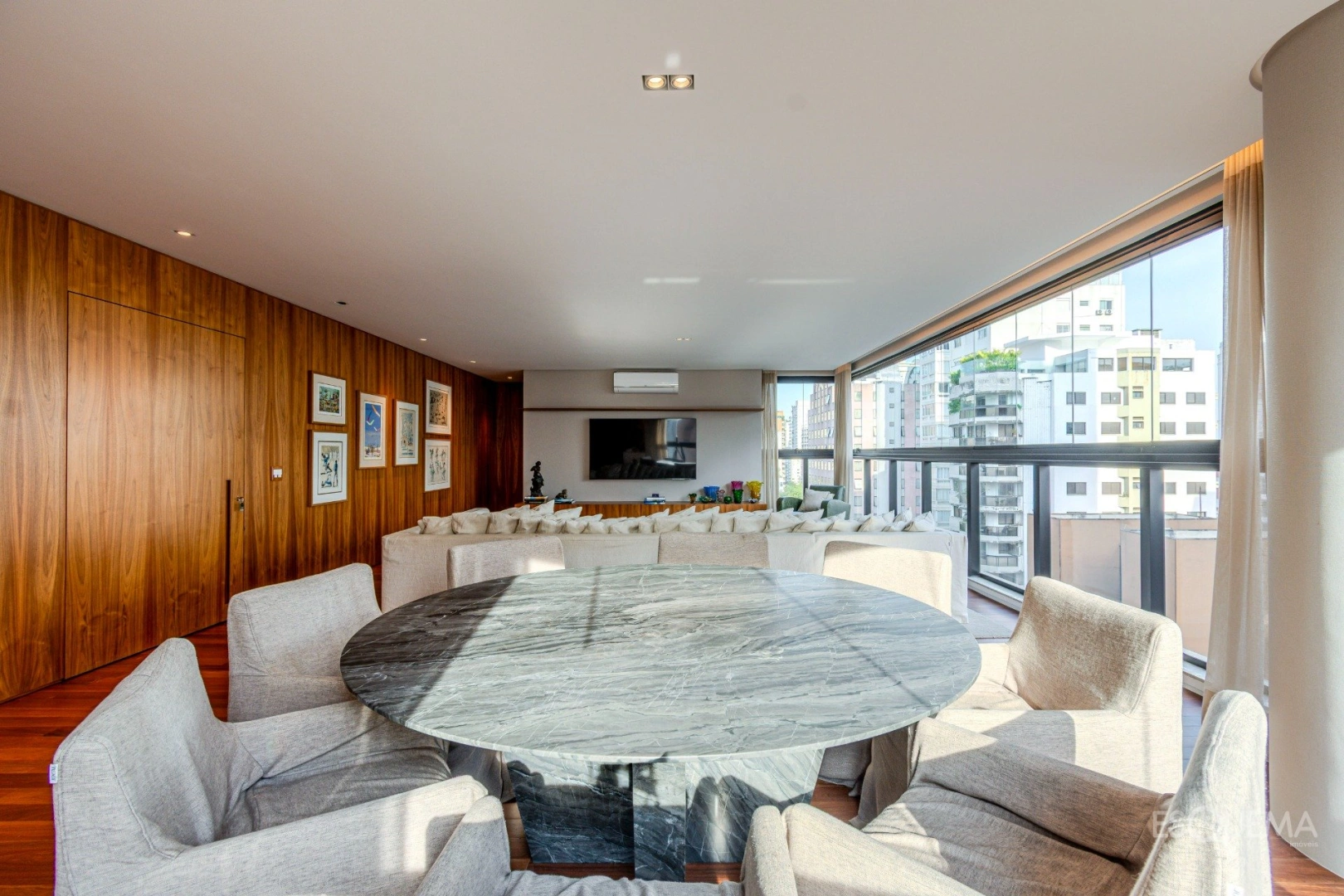 Apartamento linear de 174 m² no Jardim Paulista - Imagem 6