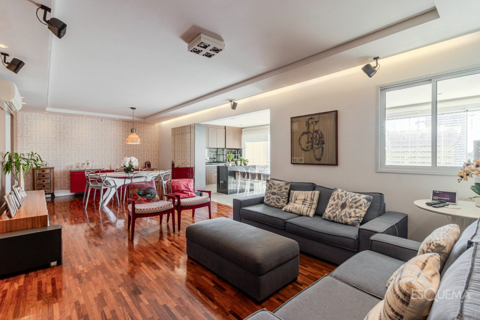 Apartamento com varanda gourmet e quadra de tênis em Pinheiros - Imagem 5
