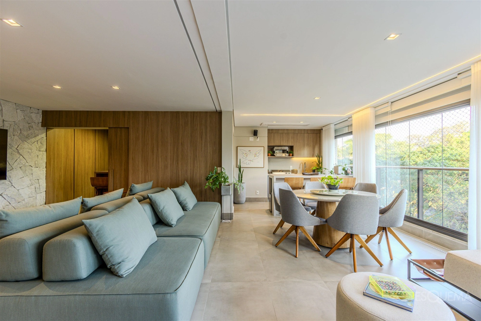 Apartamento recém-reformado com varanda gourmet no Jardim Guedala - Imagem 1