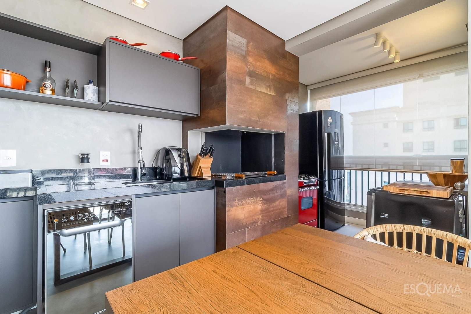 Cobertura triplex com projeto contemporâneo e terraço em Pinheiros - Imagem 12