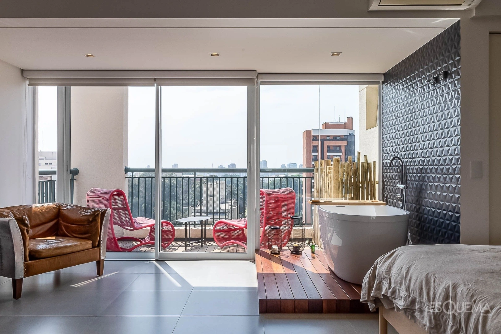 Cobertura triplex com projeto contemporâneo e terraço em Pinheiros - Imagem 8