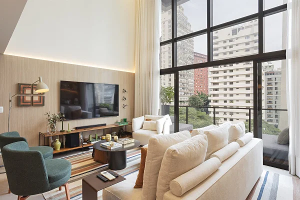 Apartamento em rua desejada do Jardim Paulistano, em edifício com lazer