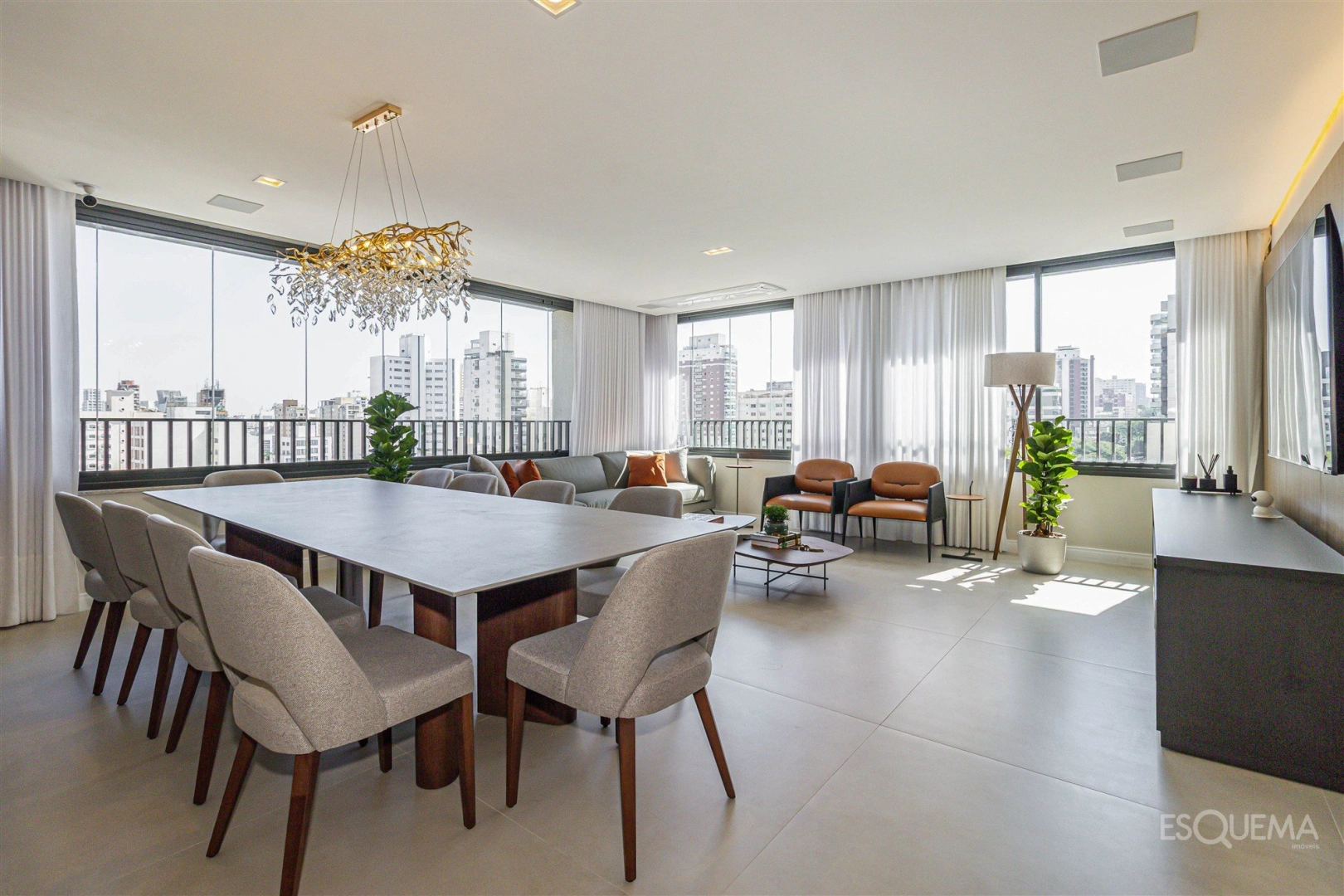 Apartamento mobiliado com 3 suítes em Pinheiros - Imagem 1