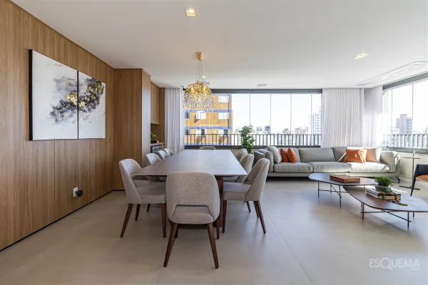 Apartamento mobiliado com 3 suítes em Pinheiros