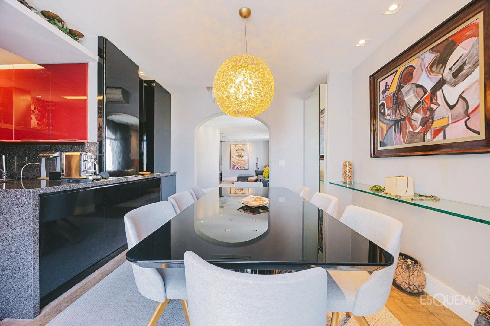 Duplex com área social integrada, ao lado da Alameda Casa Branca - Imagem 10