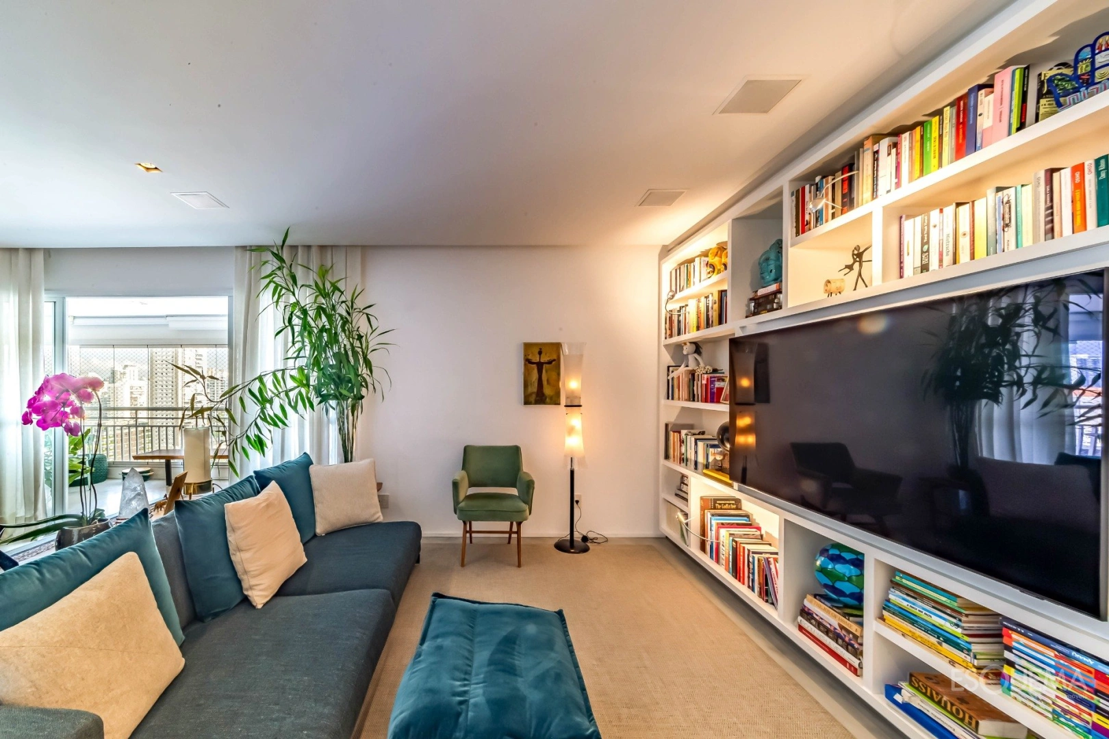 Apartamento automatizado com varanda gourmet no Brooklin - Imagem 2