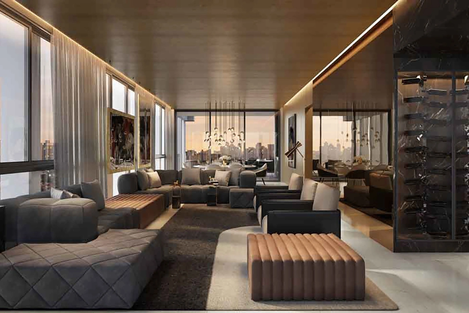 Cobertura duplex exclusiva com vista 360° no Tonino Lamborghini Residences - Imagem 6