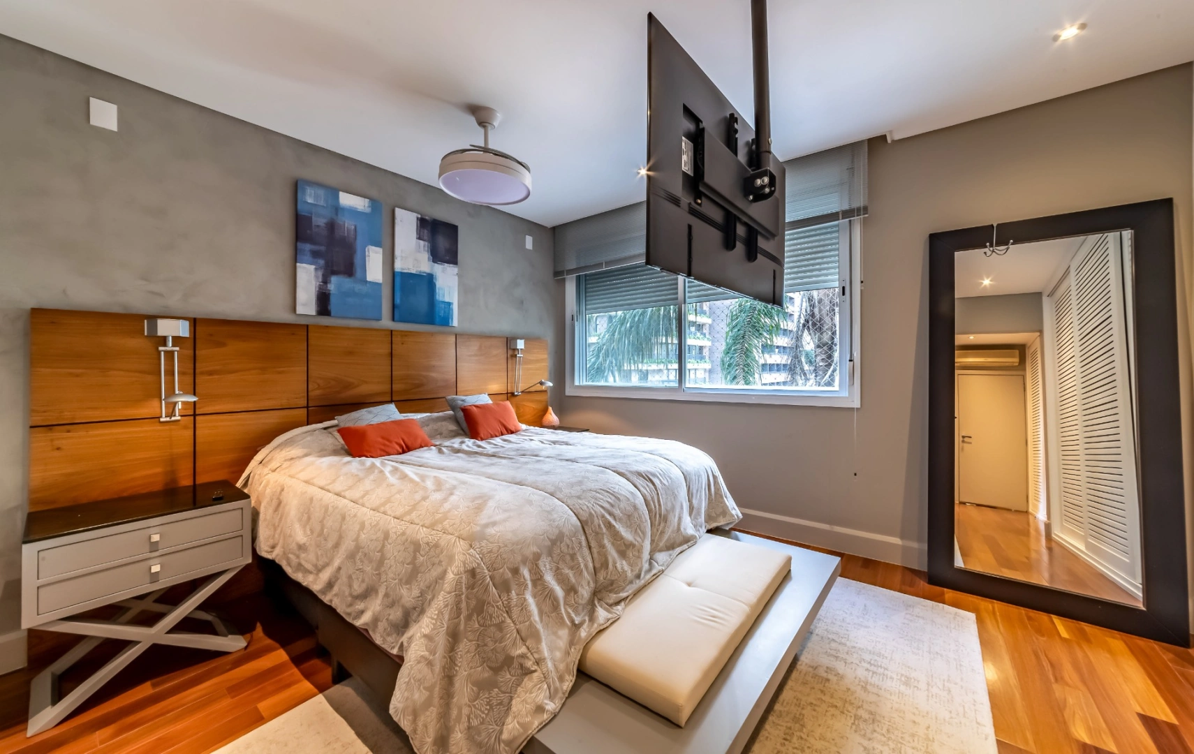 Apartamento reformado com vista para a copa das árvores nos Jardins - Imagem 7