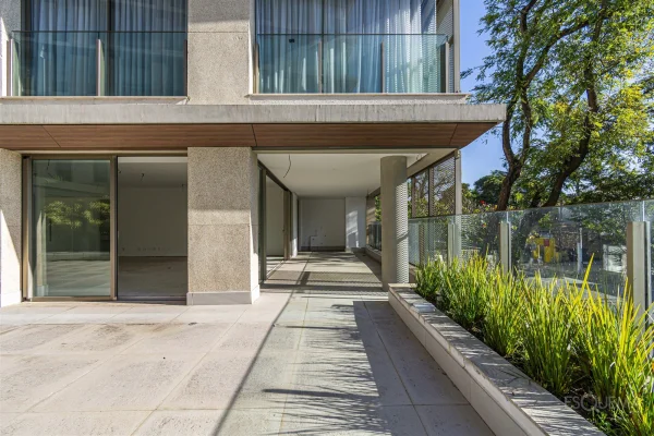 Apartamento garden em edifício novo no Jardim Paulista