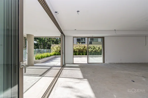 Apartamento garden em edifício novo no Jardim Paulista