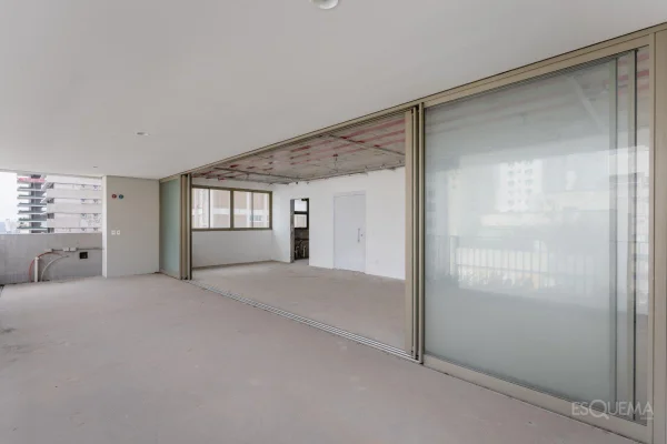 Apartamento novo para personalizar em edifício contemporâneo no Jardins