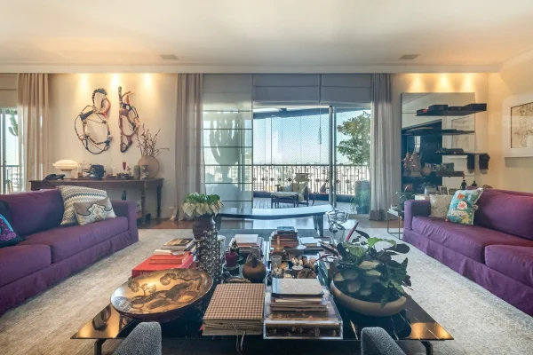 Apartamento com ampla varanda e vista aberta no Jardim Paulista