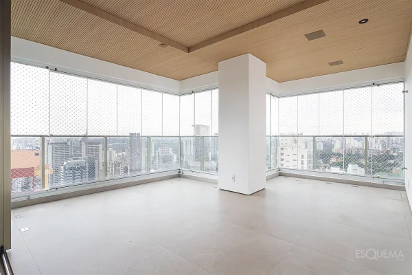 Apartamento em Pinheiros com vista aberta para a cidade
