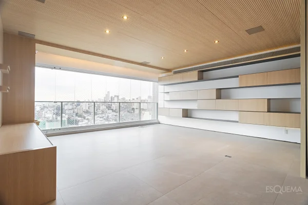 Apartamento em Pinheiros com vista aberta para a cidade