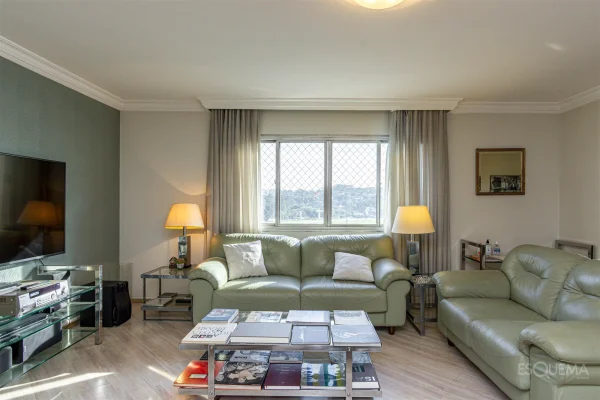 Apartamento com planta versátil e ambientes amplos