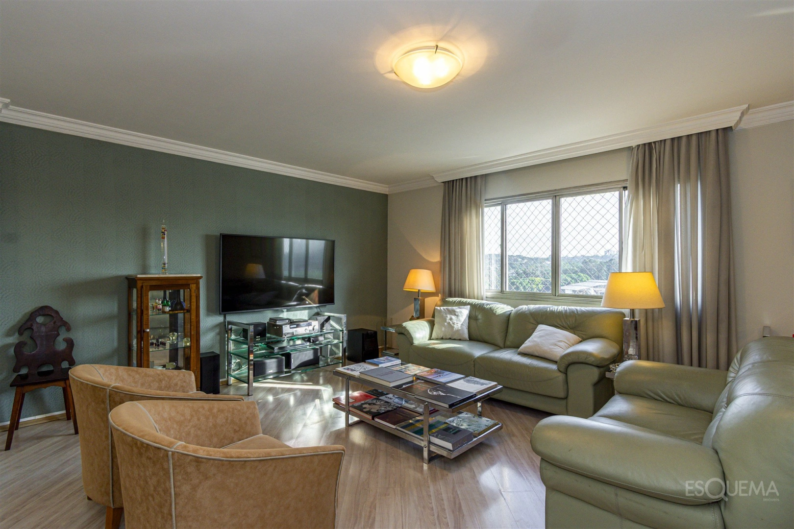 Apartamento com planta versátil e ambientes amplos - Imagem 2