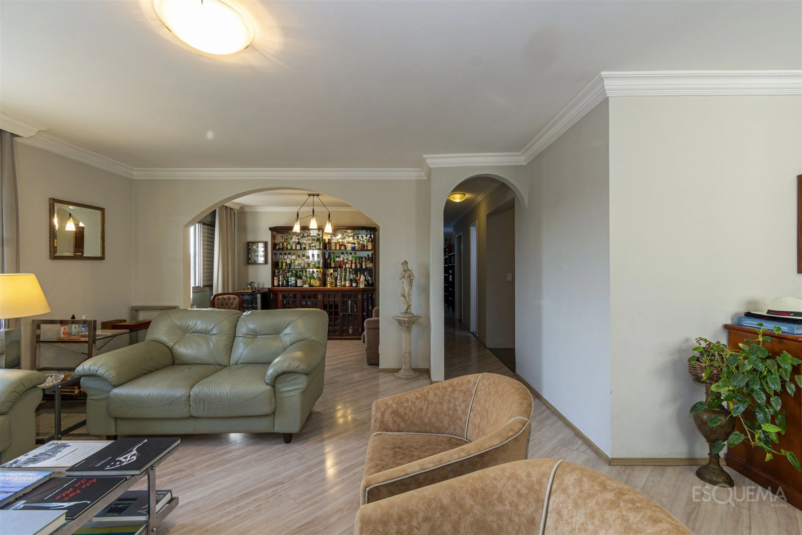 Apartamento com planta versátil e ambientes amplos - Imagem 3