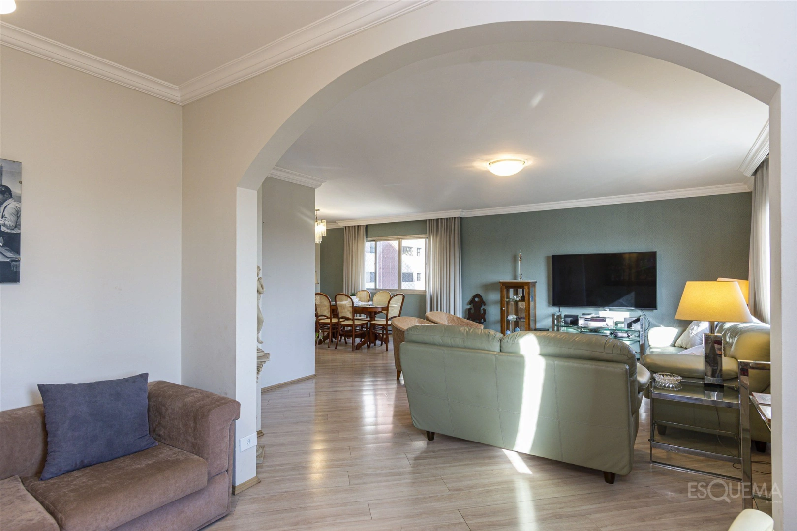 Apartamento com planta versátil e ambientes amplos - Imagem 5