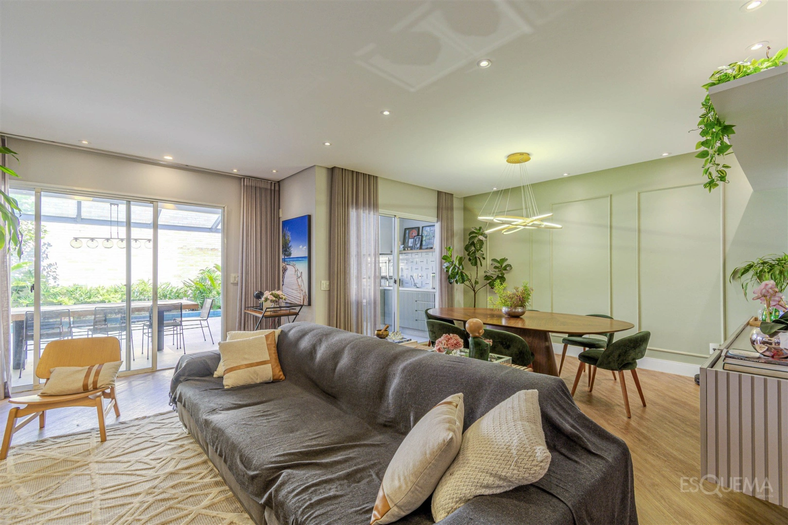 Casa em condomínio com piscina e área gourmet no Alto da Boa Vista - Imagem 6