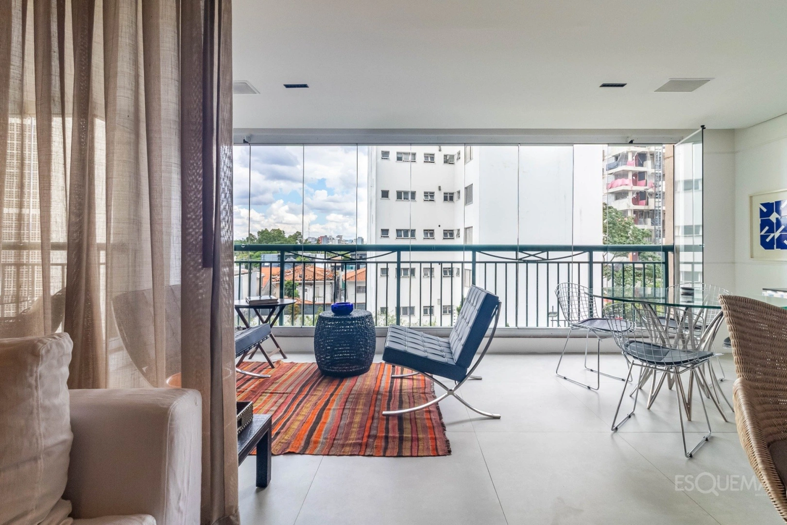 Apartamento mobiliado e silencioso com lazer completo no Jardim Paulista - Imagem 1