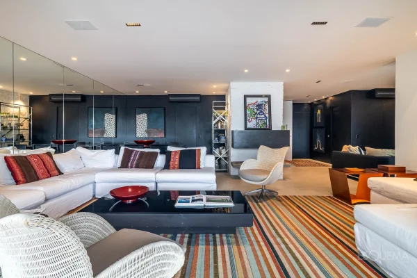 Apartamento mobiliado e silencioso com lazer completo no Jardim Paulista