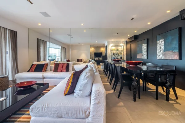 Apartamento mobiliado e silencioso com lazer completo no Jardim Paulista