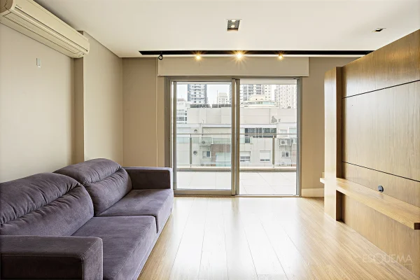 Apartamento mobiliado com vista livre na Vila Nova Conceição