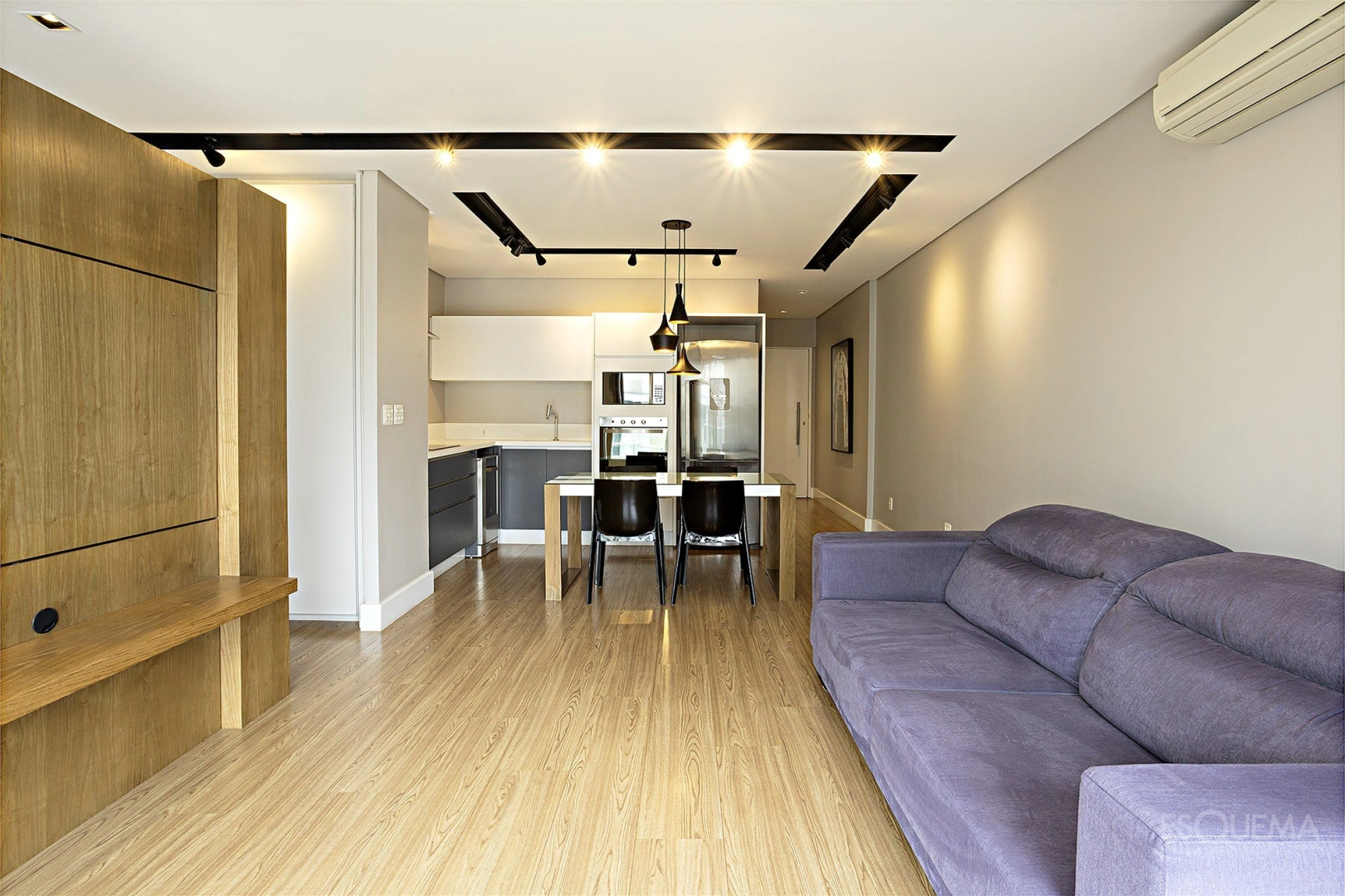 Apartamento mobiliado com vista livre na Vila Nova Conceição - Imagem 3
