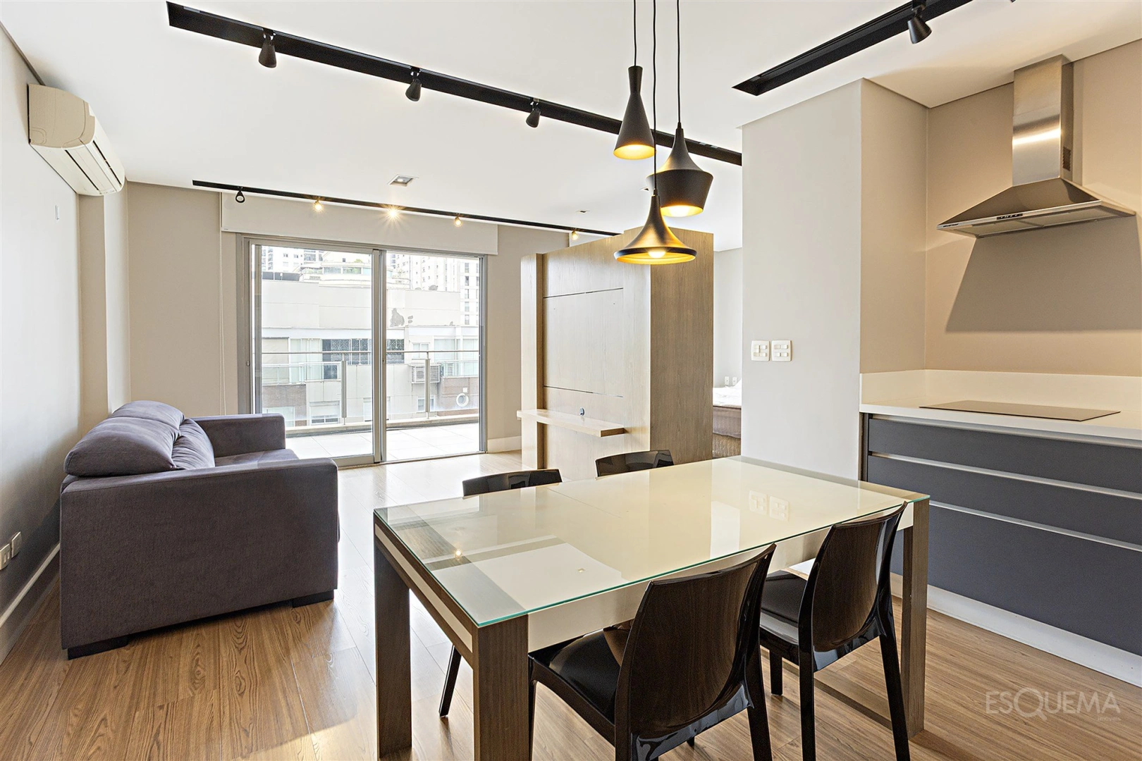 Apartamento mobiliado com vista livre na Vila Nova Conceição - Imagem 4