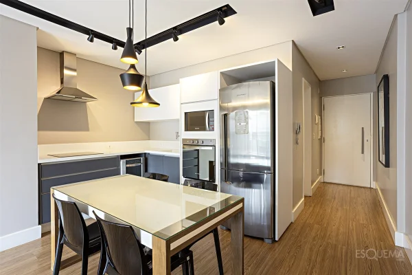 Apartamento mobiliado com vista livre na Vila Nova Conceição