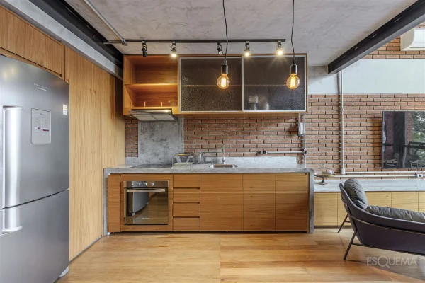 Apartamento duplex com arquitetura contemporânea no Itaim Bibi