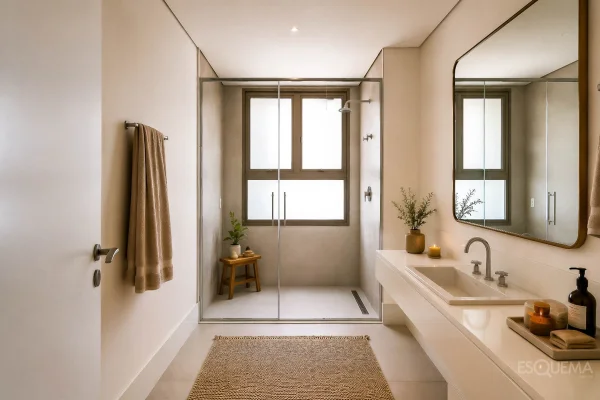 Apartamento contemporâneo com projeto de referência no Jardim Paulista