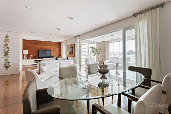 Apartamento mobiliado para locação em Moema Pássaros