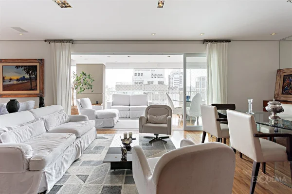 Apartamento mobiliado para locação em Moema Pássaros