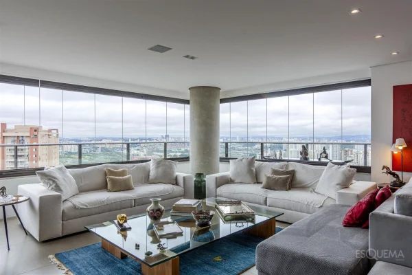 Apartamento em andar alto com vista aberta no Alto da Lapa