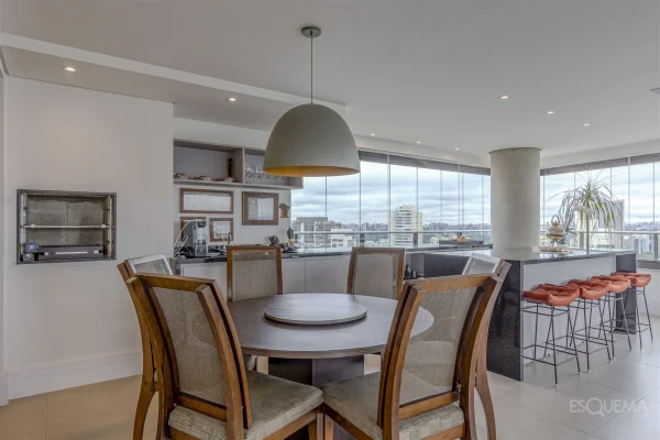 Apartamento em andar alto com vista aberta no Alto da Lapa