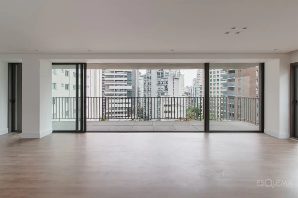 Apartamento novo para locação na Vila Nova Conceição