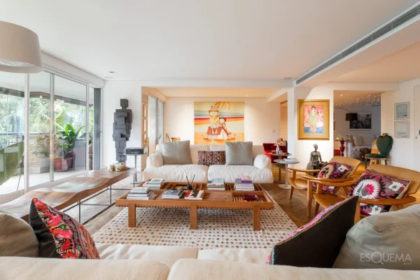 Apartamento com vista para o Clube Pinheiros no Jardim Paulistano