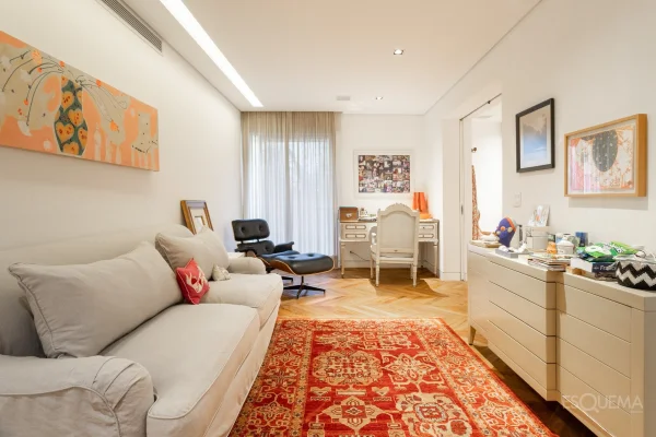 Apartamento com vista para o Clube Pinheiros no Jardim Paulistano