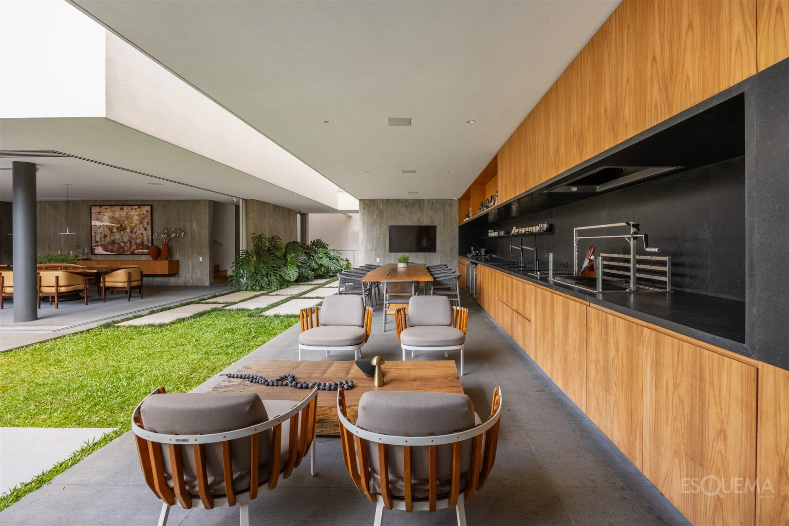 Casa contemporânea com projeto de Gui Mattos - Imagem 10