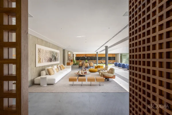 Casa contemporânea com projeto de Gui Mattos