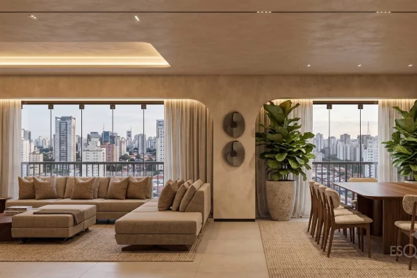 Apartamento reformado com vista aberta próximo à Avenida Faria Lima