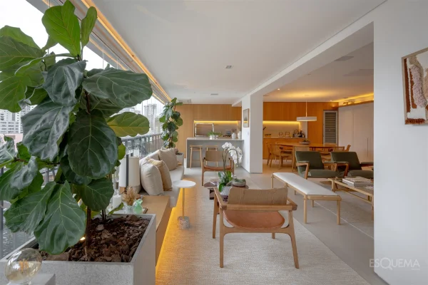 Apartamento reformado de 226 m² na Vila Nova Conceição