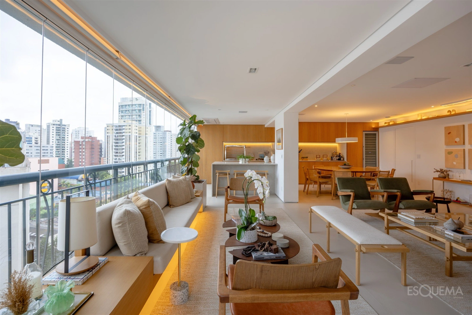 Apartamento reformado de 226 m² na Vila Nova Conceição - Imagem 4