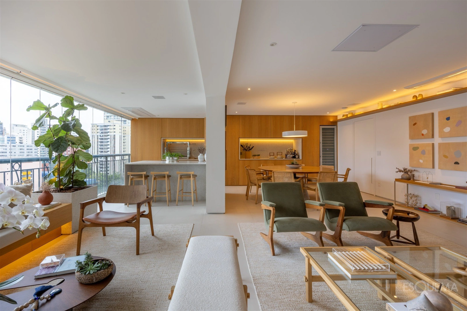 Apartamento reformado de 226 m² na Vila Nova Conceição - Imagem 9