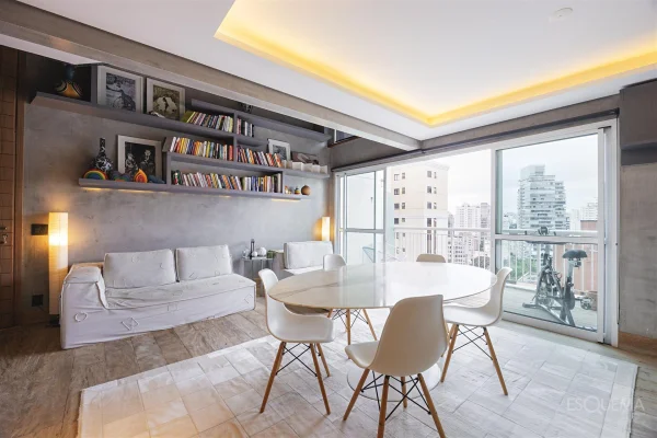 Apartamento duplex mobiliado na Vila Nova Conceição