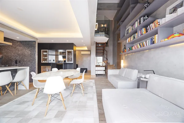 Apartamento duplex mobiliado na Vila Nova Conceição