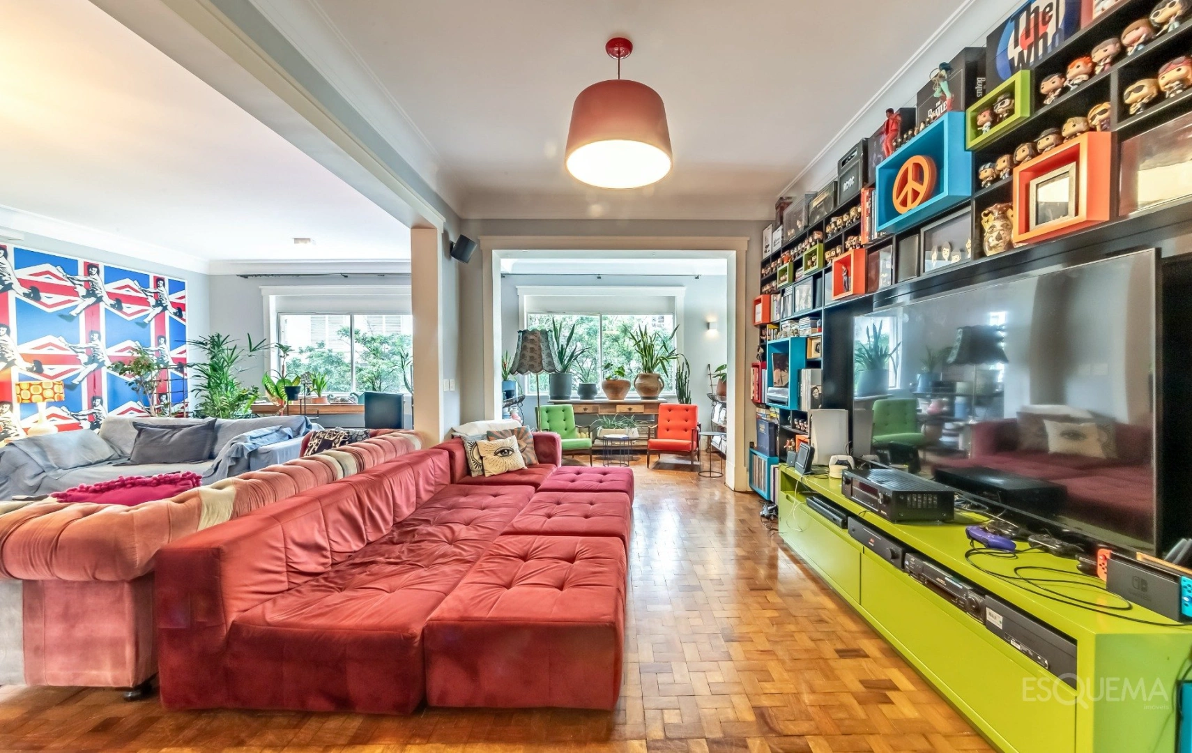Apartamento em andar alto com vista para o verde em Higienópolis - Imagem 5